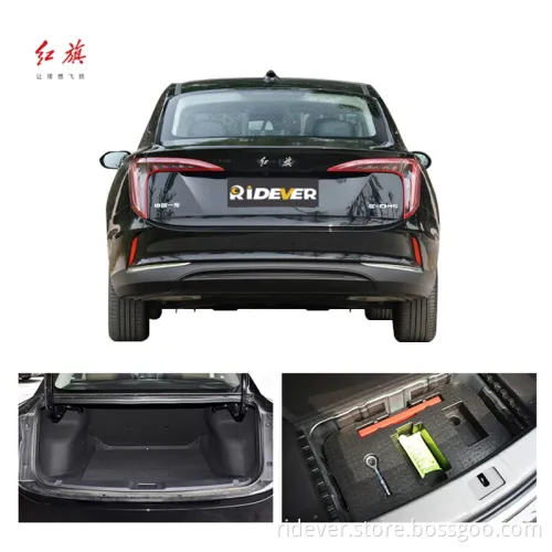 Ridever Chinese Hongqi E-Qm5 Pure Electric New Energy Vehicle Classic Passenger Luxury 4/5seats Sedan Version Used Electric Car Vehicle